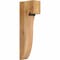 Ekena Millwork Del Monte Rough Sawn Corbel, Western Red Cedar, 4"W x 8"D x 24"H COR04X08X24DEL00RWR - alternate 1
